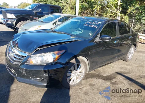 2011 Honda Accord 3.5 Ex-L from USA, damaged, VIN 1HGCP3F86BA028844